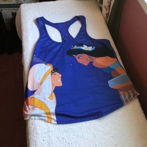 Aladdin and Jasmine tank